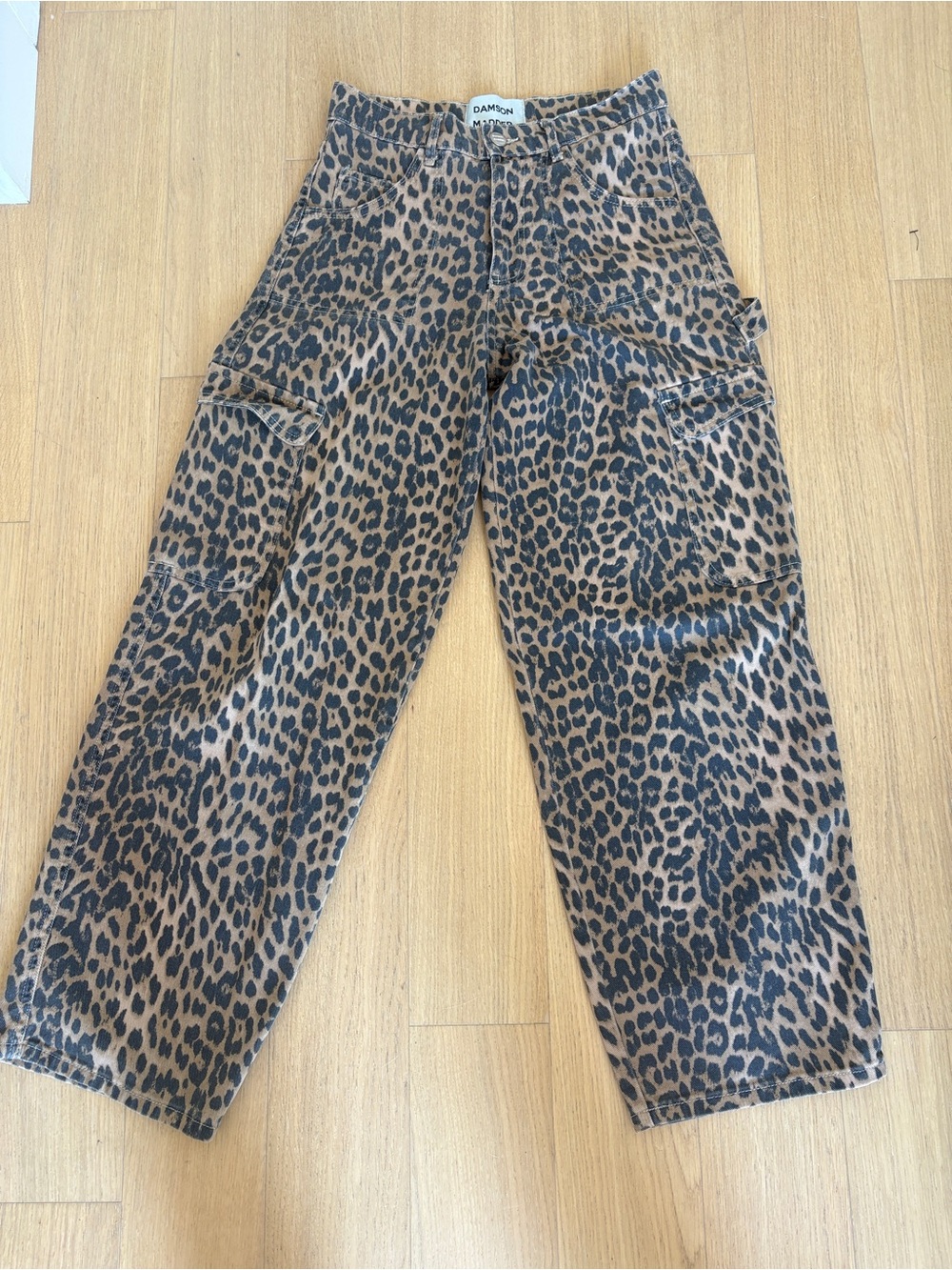 Leopard Carpenter Cargo Pants